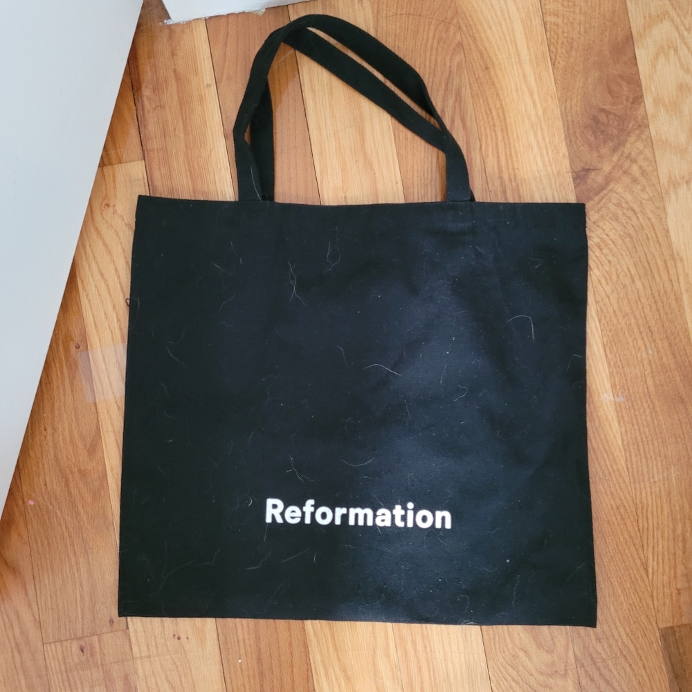 Reformation Canvas Tote